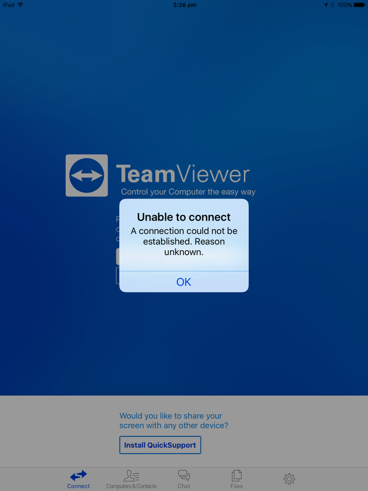 teamviewer 12 an error occurred during the installation for mac